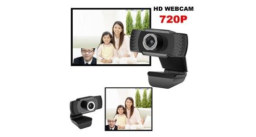 Non Communiqué Caméra Webcam Hd 720P Mégapixels Usb 2. 0 Avec Mic Pour Ordinateur Portable Pc