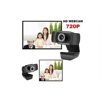 Caméra webcam hd 720p mégapixels usb 2. 0 avec mic pour ordinateur ...