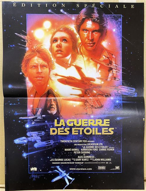 Affiche de Cinéma Originale - La Guerre des étoiles - 1996 - Edition Spéciale - 40x60cm