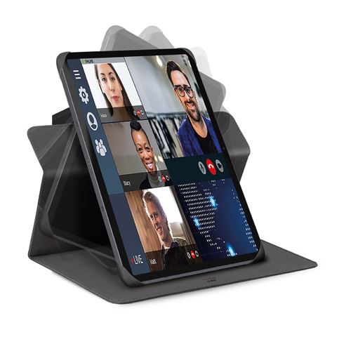 Etui à livres rotatif SBS pour tablettes et notebook jusqu'à 11 Noir