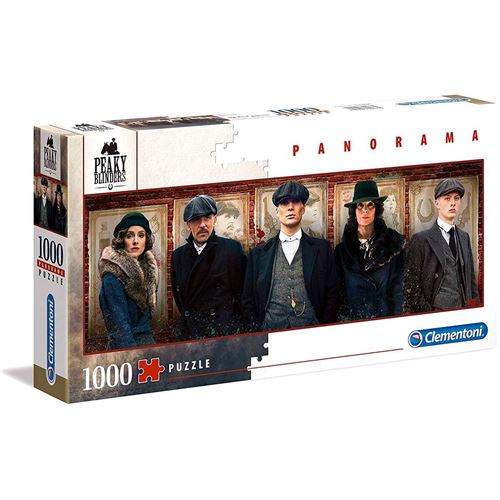 Puzzle panoramique Clementoni - Peaky Blinders, 1000 pièces