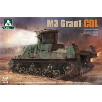 British Medium Tank M3 Grant Cdl - 1:35e - Takom - 1