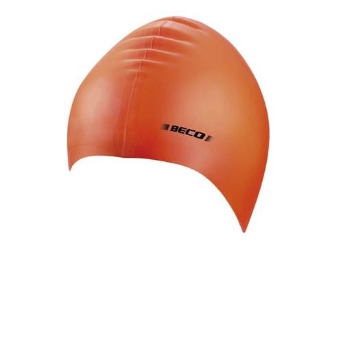 Beco bonnet de bain latex unisexe orange taille unique