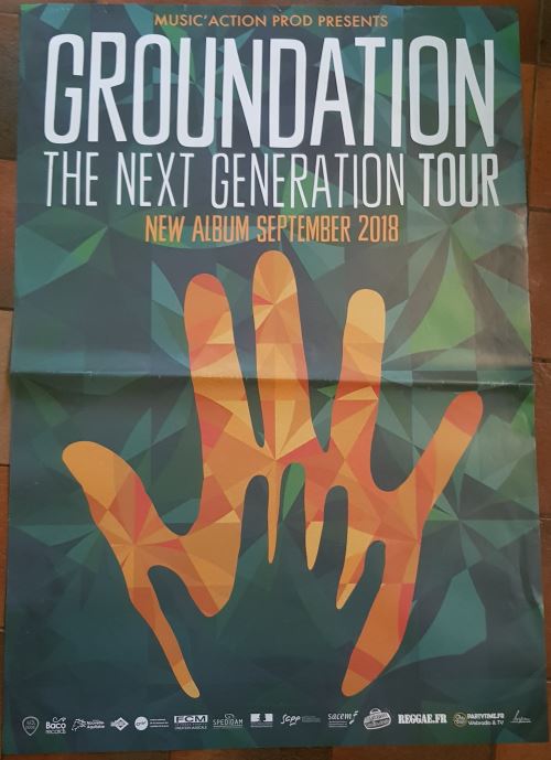 Groundation - The Next Generation Tour - AFFICHE État correct - N/A reconditionné disponible sur Fnac