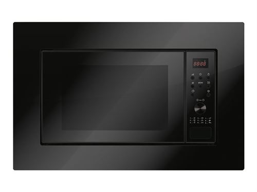 Amica EMW 13170 S - Four micro-ondes grill - encastrable - 20 litres - 700 Watt - noir