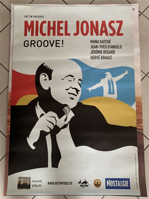 Michel JONASZ - Groove! - 80x120cm - Affiche