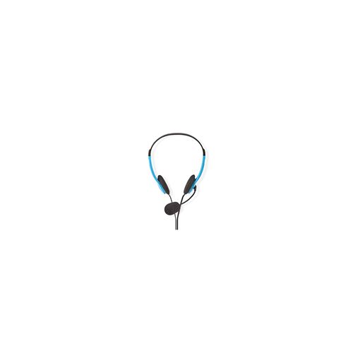 Nedis Bleu Chst100bu - Micro-Casque - Circum-Aural - Filaire - Jack 3,5Mm
