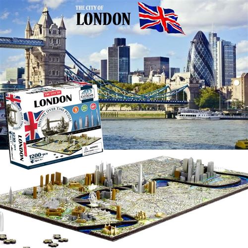 Puzzle 4d Londres 1230 Pcs Enfants 8 Ans +
