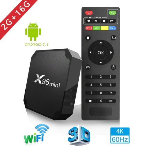 X96mini Smart TV BOX 2Go/16Go Quad Core Noir