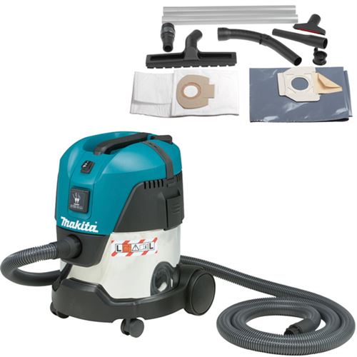 Aspirateur 15L 1000W 210 Mbar Makita - Vc2012L