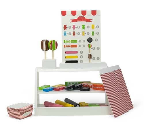 Mamamemo Bonbonnière en bois 30 pièces