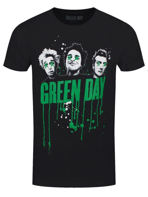Green Day T-Shirt Drips Homme Noir - Taille XL