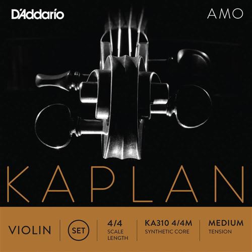 Daddario D'addario And Co 4/4 Cordes Violon Kaplan Amo Medium Cordes Violon - Image 1