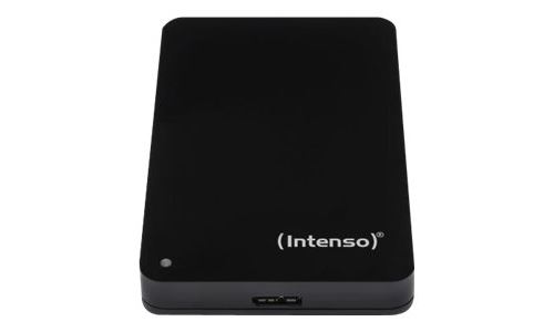 Intenso Memory Case - Disque dur - 5 To - externe (portable) - 2.5 - USB 3.0 - 5400 tours/min - mémoire tampon : 8 Mo - noir