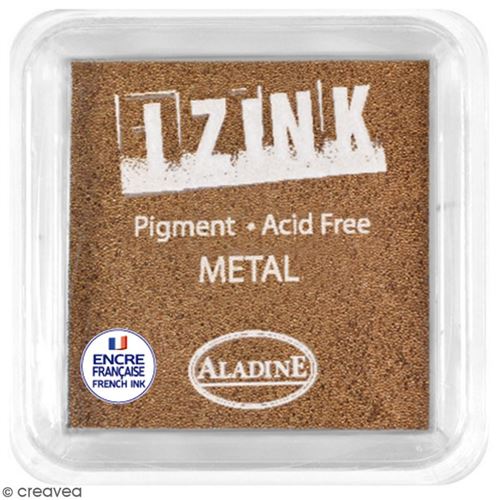 Encreurs à pigment Izink Aladine - 6,5 x 6,5 cm