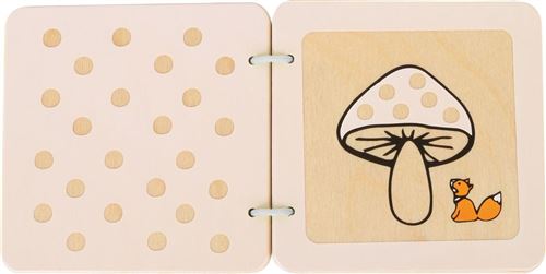 Livre Pour Bebe En Bois Lex Motifs Jeux D Eveil Achat Prix Fnac