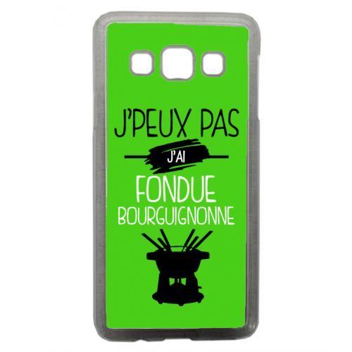 Coque transparente galaxy a7 j peux pas j ai fondue bourguignonne 4