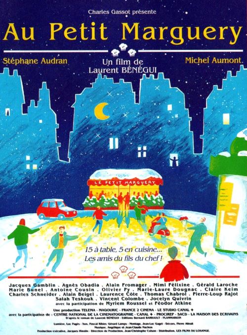 AU PETIT MARGUERY - 1995 - Stéphane Audran, Michel Aumont - 40x60cm - AFFICHE CINEMA ORIGINALE /Pliée