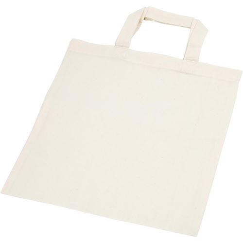 Creative sac en coton 30 x 33 cm crème