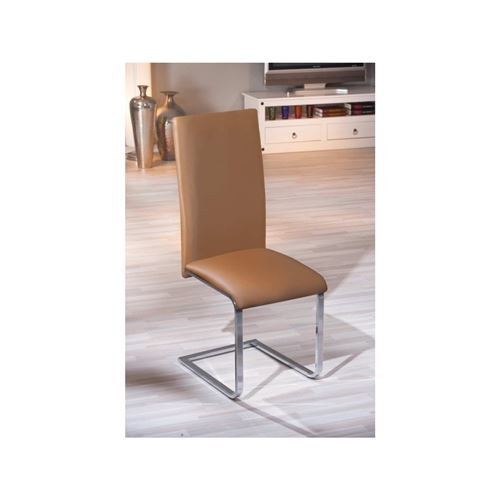 Chaise moderne marron
