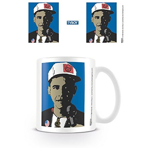 Tvboy (mc Barack Mug, Papier, Multicolore, 11oz/315ml