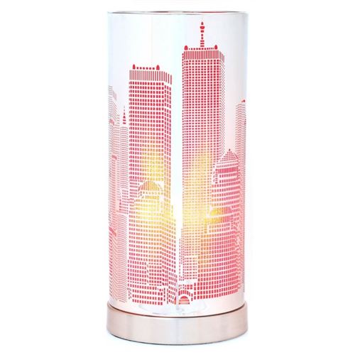 LAMPE TOUCH CITY CYLINDRE Rose