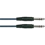 Câble Jack Guitare 6,35 Mm - 3 M, Connecteurs Plaqués Or, Gaine Tressée Nylon - Pour Guitare, Basse, Ampli, Clavier