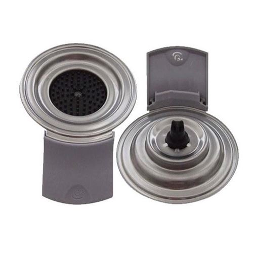 Support dosette 1 tasse gris pour machine a dosette philips