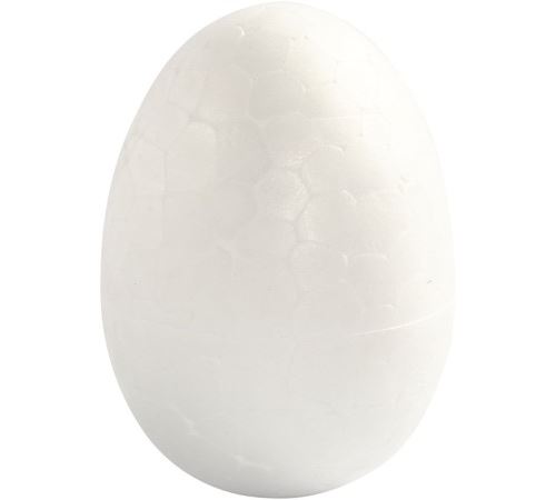 Oeufs en polystyrène - Blanc - 4,8 cm - 10 pcs
