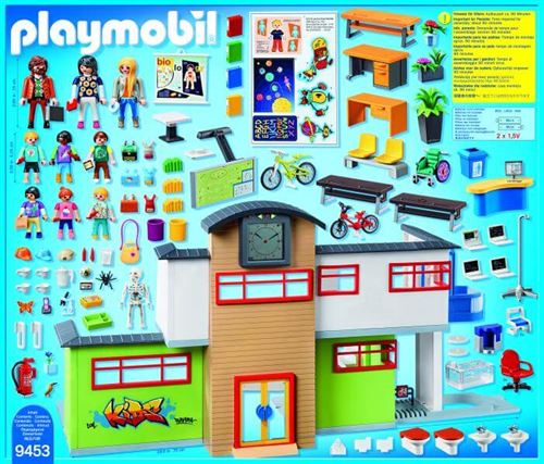 Ecole amenagee playmobil leclerc clearance