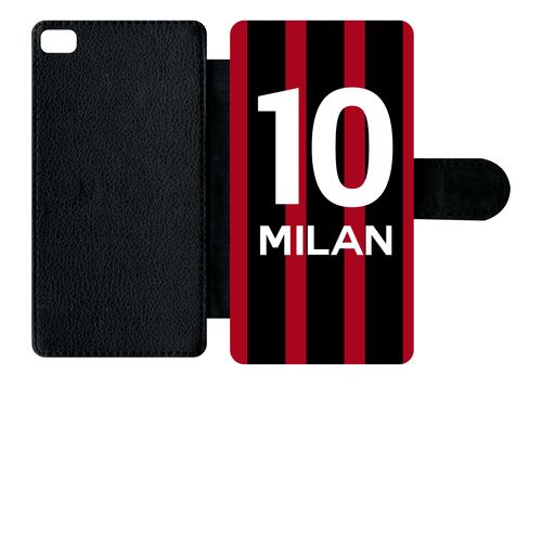 Etui À Rabat Huawei P8 Equipe Maillot Milan