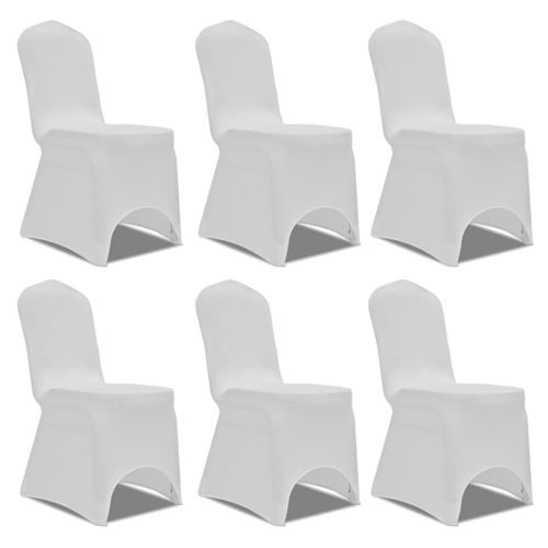 Stoelhoes Stretch Wit (6 stuks)