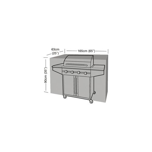 Garland - Housse de protection barbecue rectangulaire 165 cm de long
