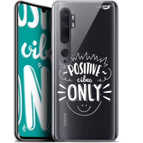 Coque Gel Xiaomi Mi Note 10 / Pro (6.47 ) Extra Fine Motif - Positive Vibes Only