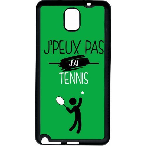 Coque samsung note 3 j peux pas j ai tennis 4