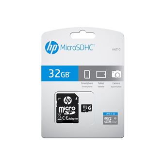 HP - Carte mémoire flash (adaptateur microSDHC - SD inclus(e