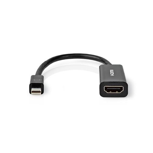 Nedis Noire Câble Adaptateur Mini Displayport Vers Hdmi - 0,2 M - Image 3