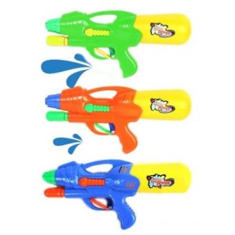 Party Pro 12030127 Super Power Pistolet à Eau Avec Pompe à 29 Cm Multicolore