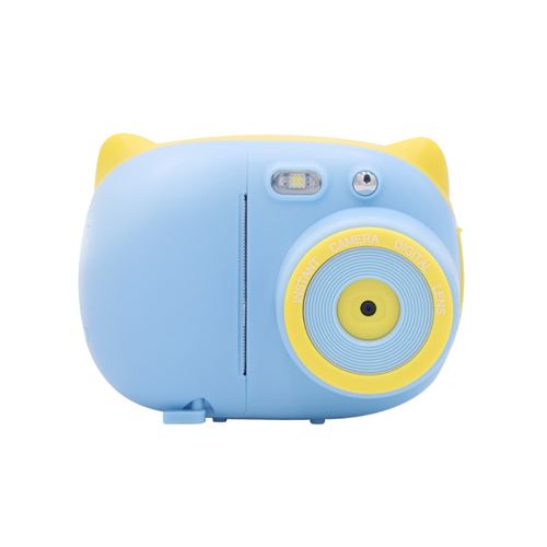 Appareil Photo Instantané Numérique Enfant, 2.4Pouces Écran IPS, Transmission WIFI ,32G TF Carte Bleu