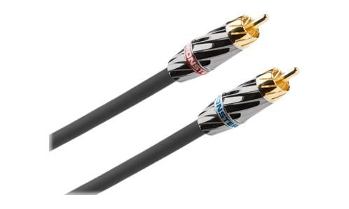 Monster Silver Ultra High Performance Stereo - Câble Audio - Rca X 2 Mâle Pour Rca X 2 Mâle - 5 M - Blindé