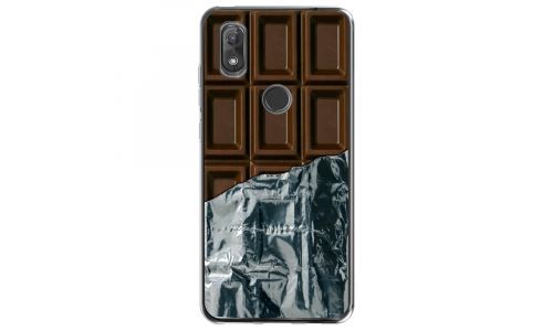 Coque souple pour Wiko View 2 avec impression Motifs tablette de chocolat