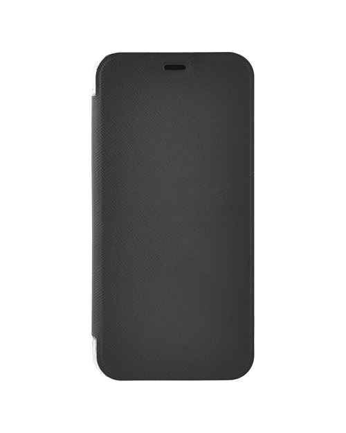 Etui folio noir pour Samsung Galaxy A6+ A605 2018