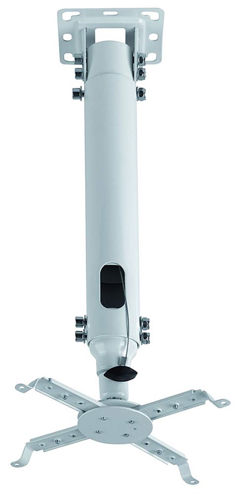 Support Plafond pour projecteur My Wall H16-8WL inclinable, Rotatif Blanc