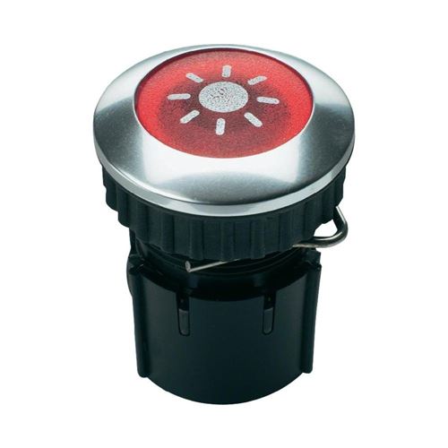 Bouton de sonnette 1x Grothe 63022 aluminium 24 V/1,5 A