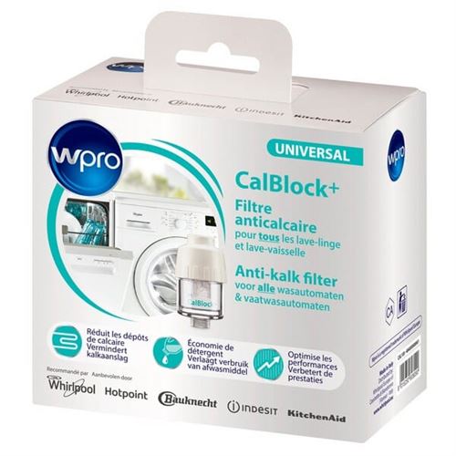 Filtre anticalcaire pour Lave-linge Wpro, Lave-linge Proline, Lave-linge Whirlpool, Lave-linge Divers, Lave-vaisselle Whirlpool, Lave-vaisselle Divers