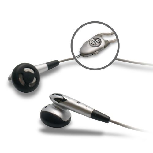 Metronic MP3 Design - In-ear hoofdtelefoons - oordopje - met bekabeling - 2,5 mm-stekker