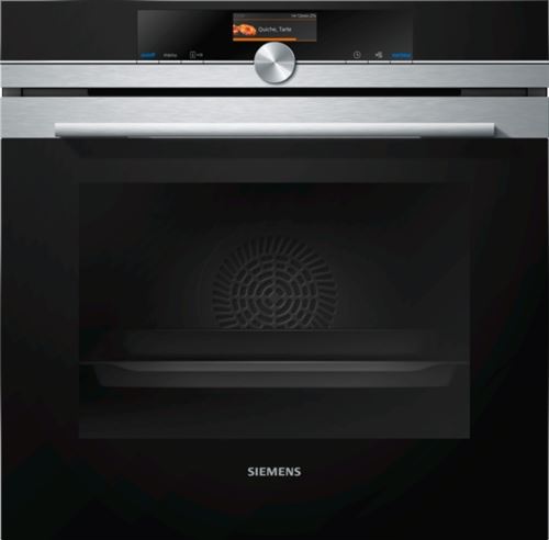 Siemens iQ700 HB676G0S1 - Oven - ingebouwd - niche - breedte: 56 cm - diepte: 55 cm - hoogte: 58.5 cm - met zelfreiniging - klasse A+ - roestvrij staal