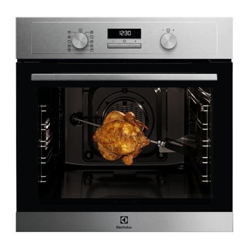 Electrolux FLEX SurroundCook 600 EOF4P02X - Four - intégrable - niche - largeur : 56 cm - profondeur : 55 cm - hauteur : 60 cm - avec système auto-nettoyant - classe A+ - acier inoxydable