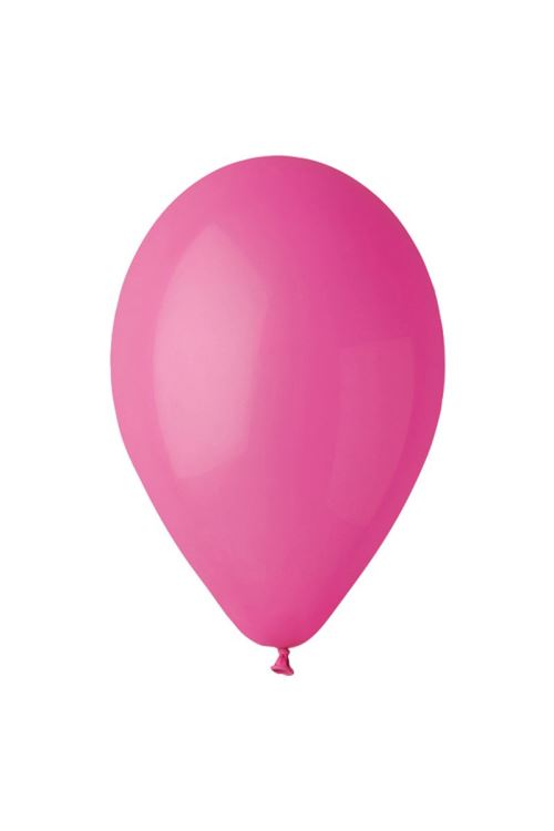 100 Ballons Standard Fuschia Diametre 30 Cm