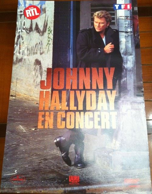 Johnny HALLYDAY - 40x60 cm - AFFICHE / POSTER État correct - N/A reconditionné disponible sur Fnac